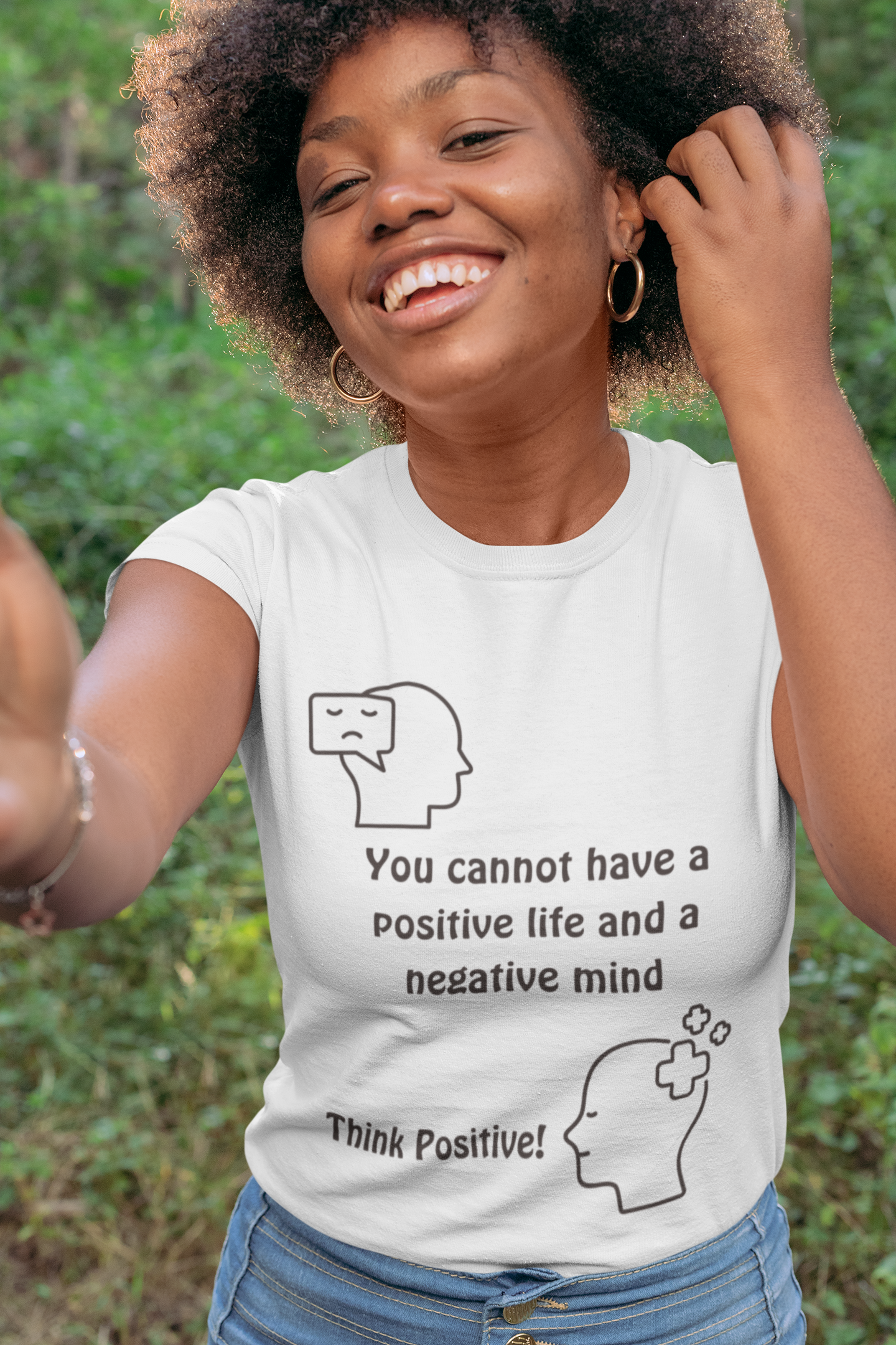 Think Positive - Women's Softstyle Tee