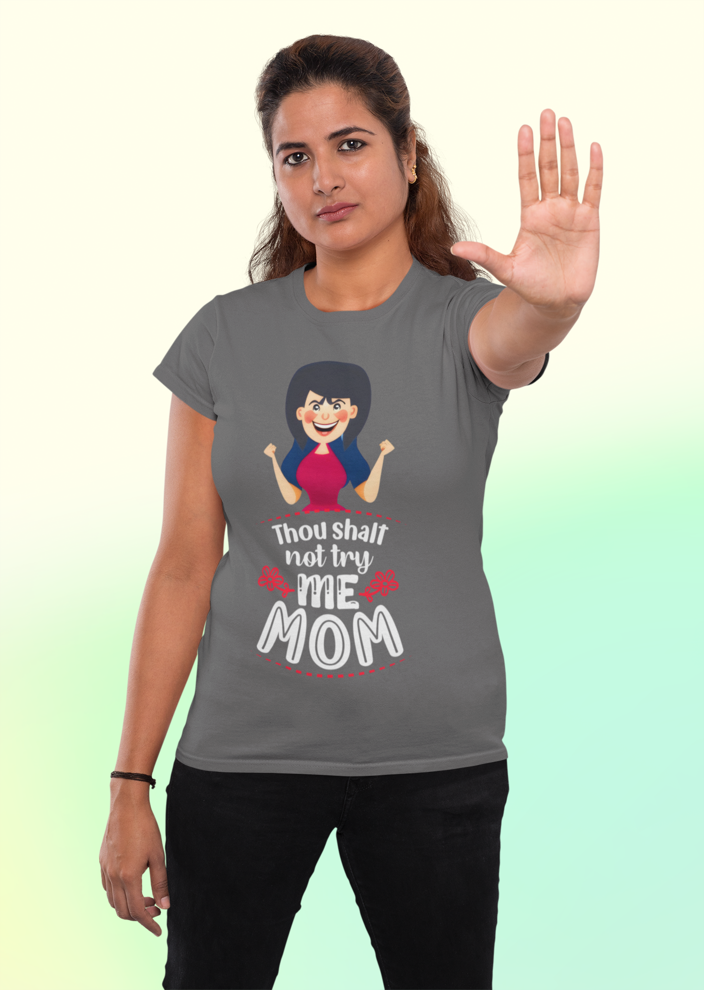 Thou shalt not Try me - Women's Softstyle Tee