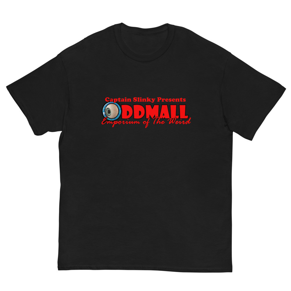 Classic Captain Slinky Presents Oddmall Emporium of The Weird Logo Tee