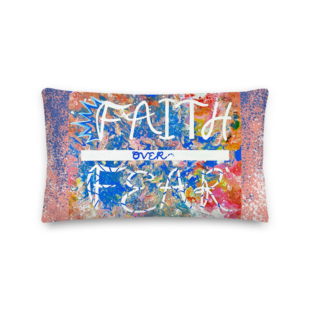 Faith Over Fear Pillow