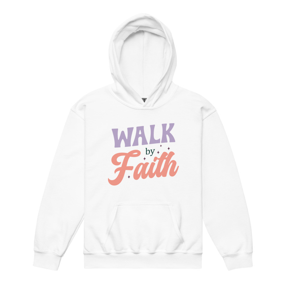 "Walk By Faith" Youth Hoodie