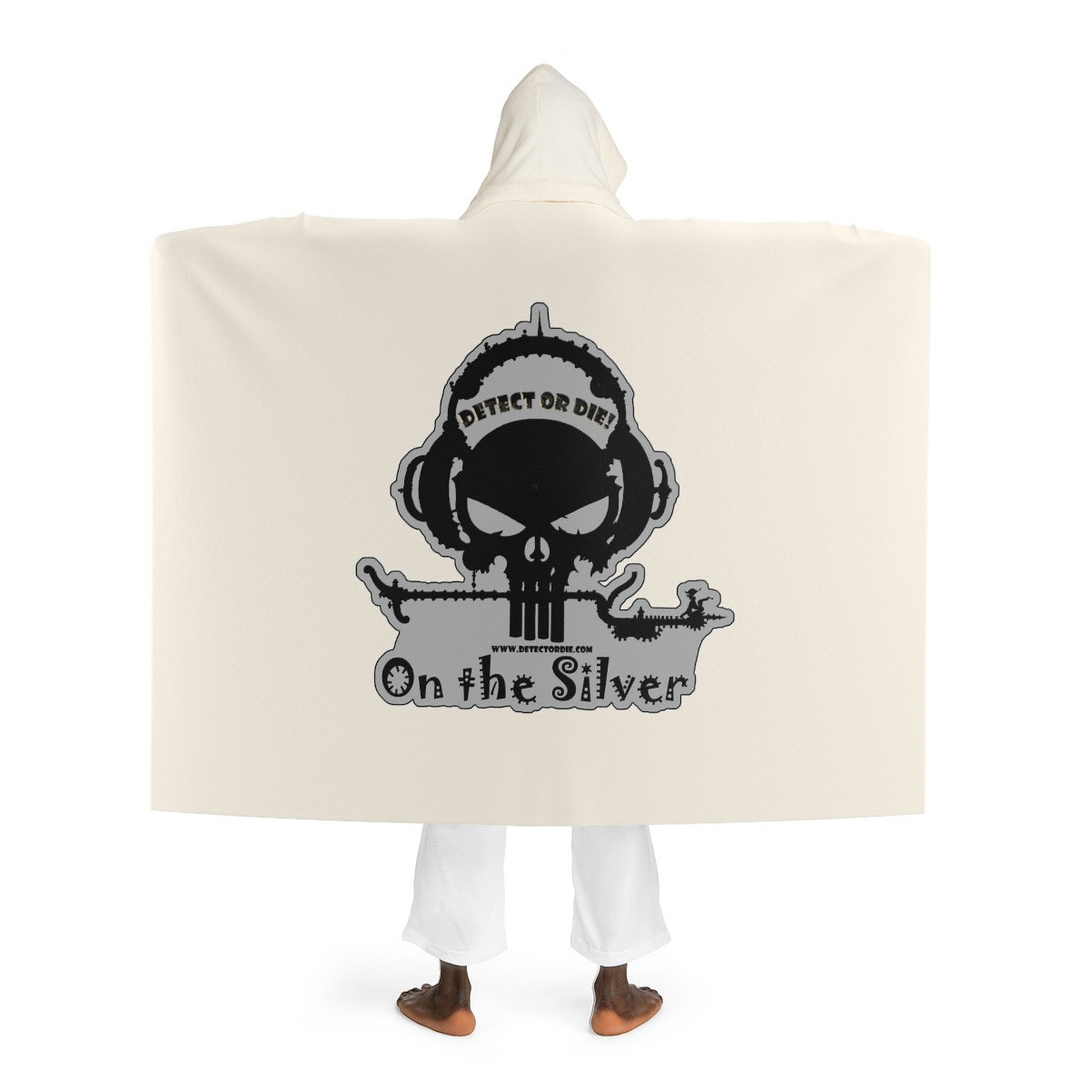 Hooded Sherpa Fleece Blanket