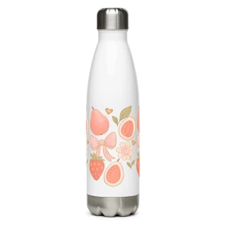 Stainless Steel Water Bottle Coquette