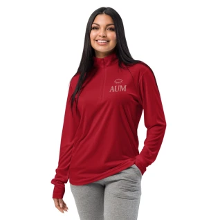 Sporty Quarter-Zip Pullover AUM