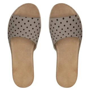 WomensLeather Sliders