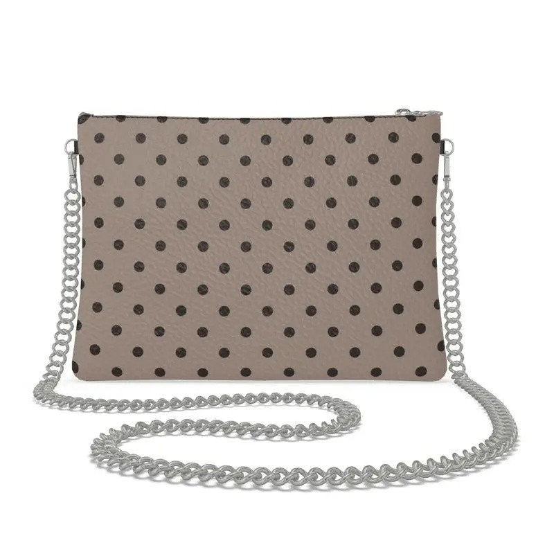 Crossbody Bag with Chain Strap.