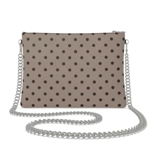 Crossbody Bag with Chain Strap.