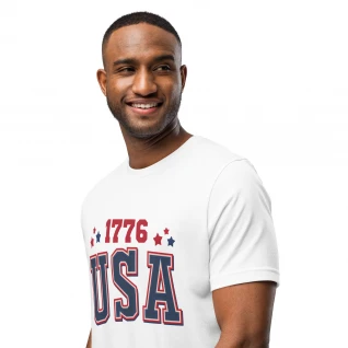 Unisex Cotton Tee Made in USA