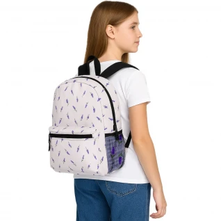 Lavender Floral Backpack