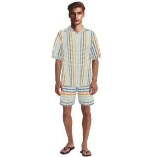 Mens Resort Linen Shirt