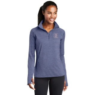 Ladies  Quarter-Zip Pullover