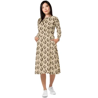 Long Sleeve Midi Dress