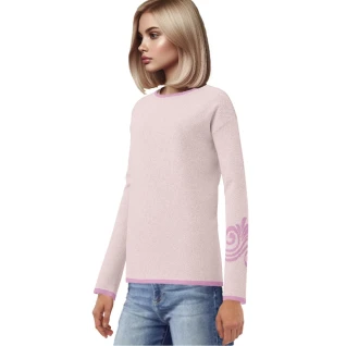 Women’s straight bottom knitted sweater