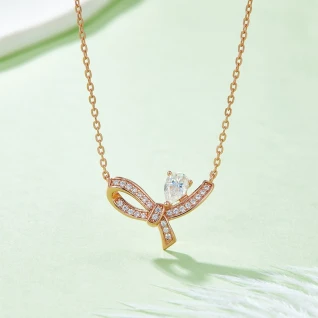 Necklace Moissanite 925 Sterling Silver