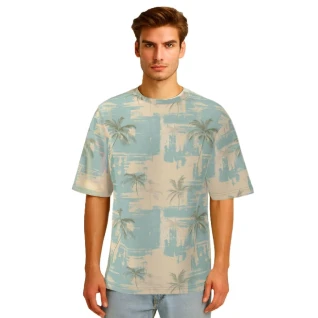 Mens Oversized Tee Janus