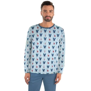 Men's Pajamas Set Rudolph