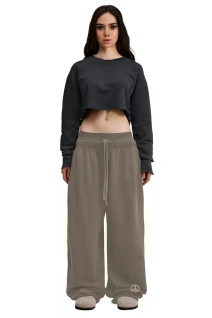 Vintage Washed Waist Pants