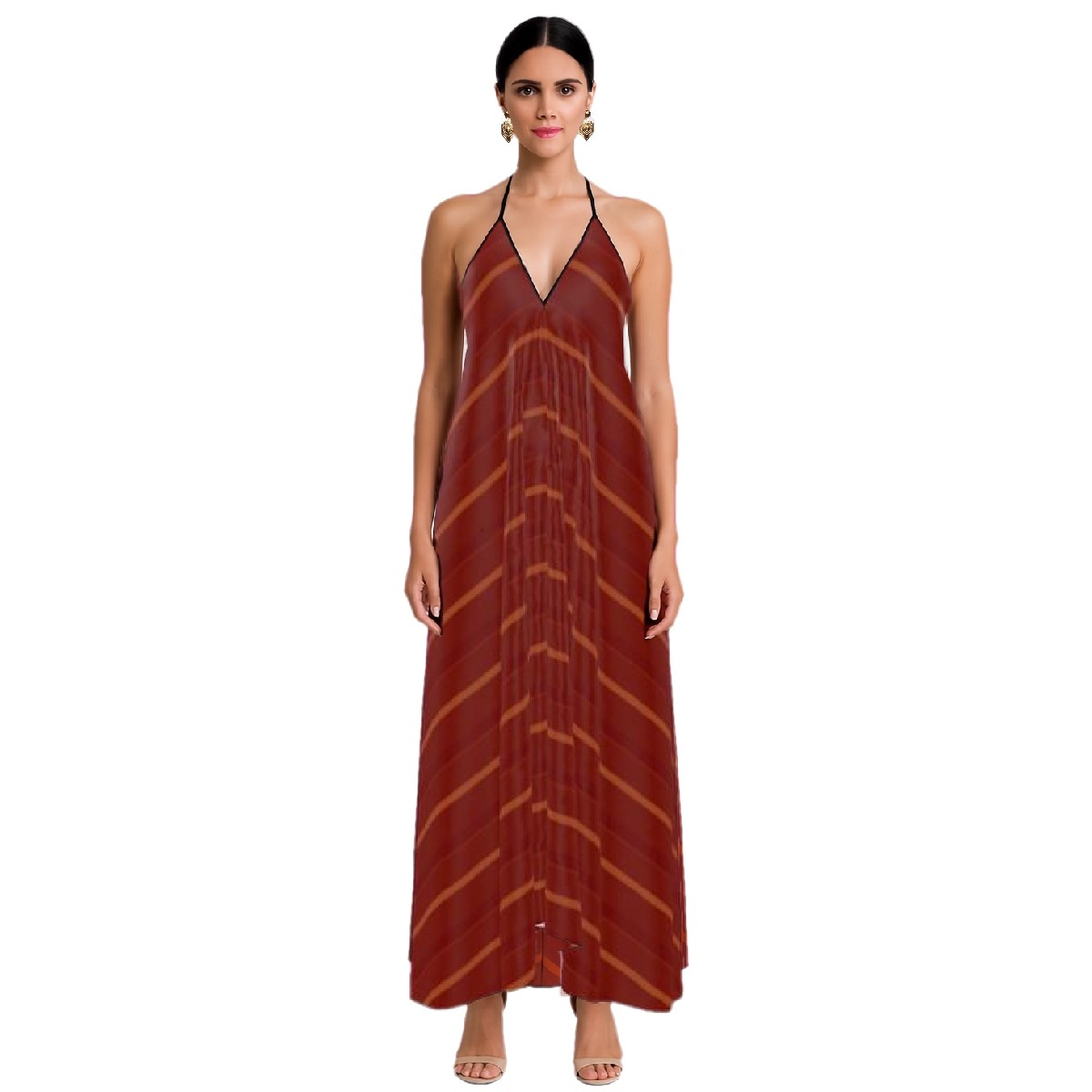 Halter Backless  Dress Lucyla