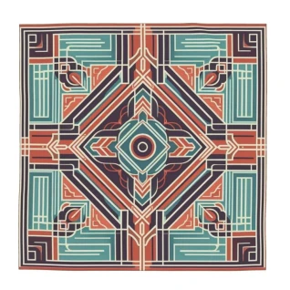 Natural Silk Swall Serenity