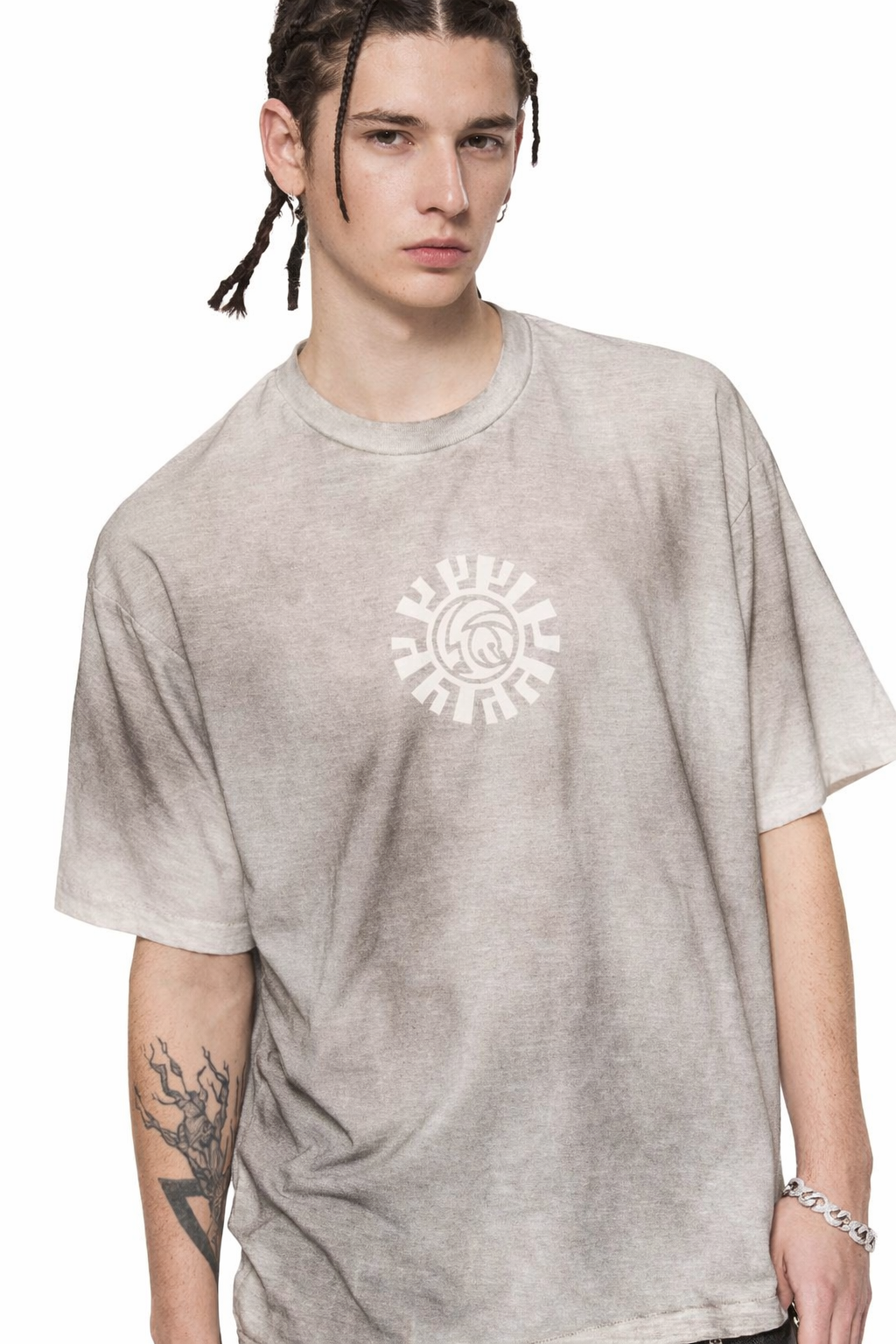 Sun Fade Hand-Painted T-Shirt