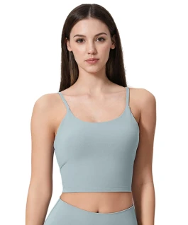 Spaghetti Strap Yoga Sports Bra