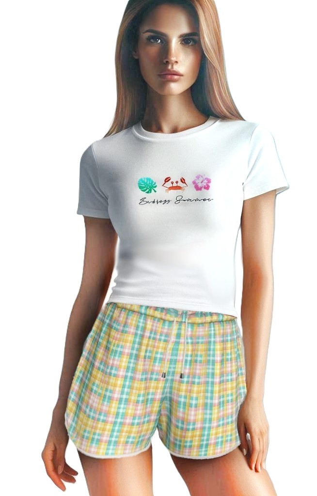 Plaid Women's Shorts