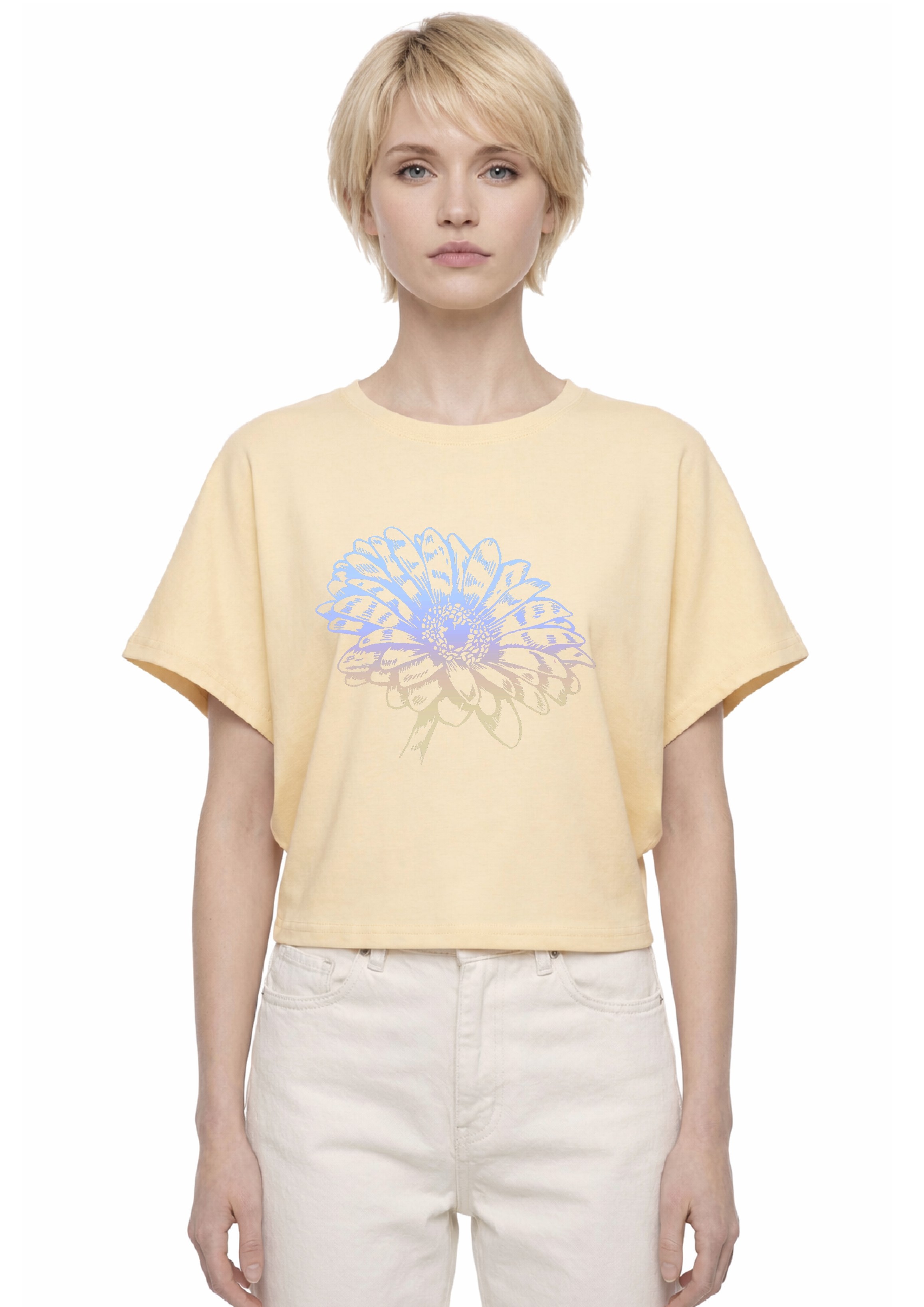 Cropped Dolman T-Shirt