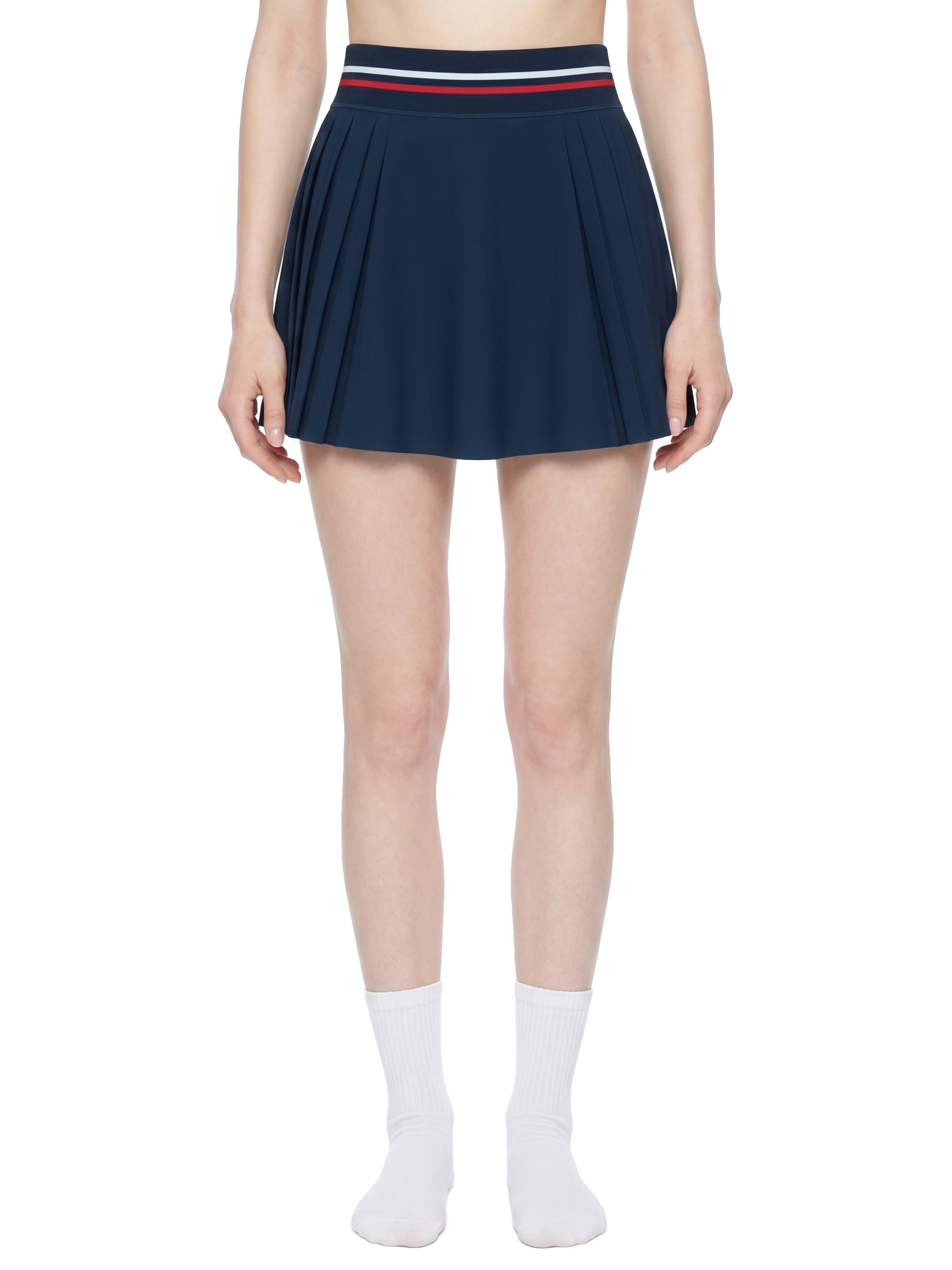 Pleated Mini Skirt