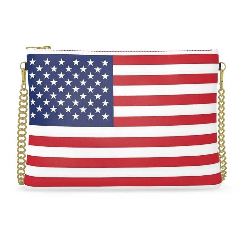 Crossbody Bag with Chain Strap USA