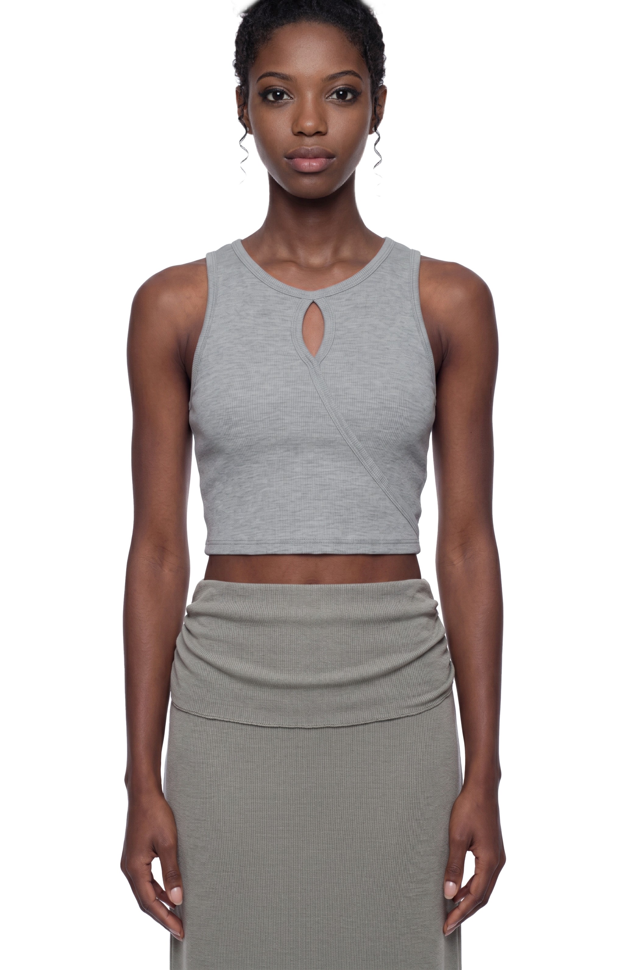 Hollow - Out Tank Top