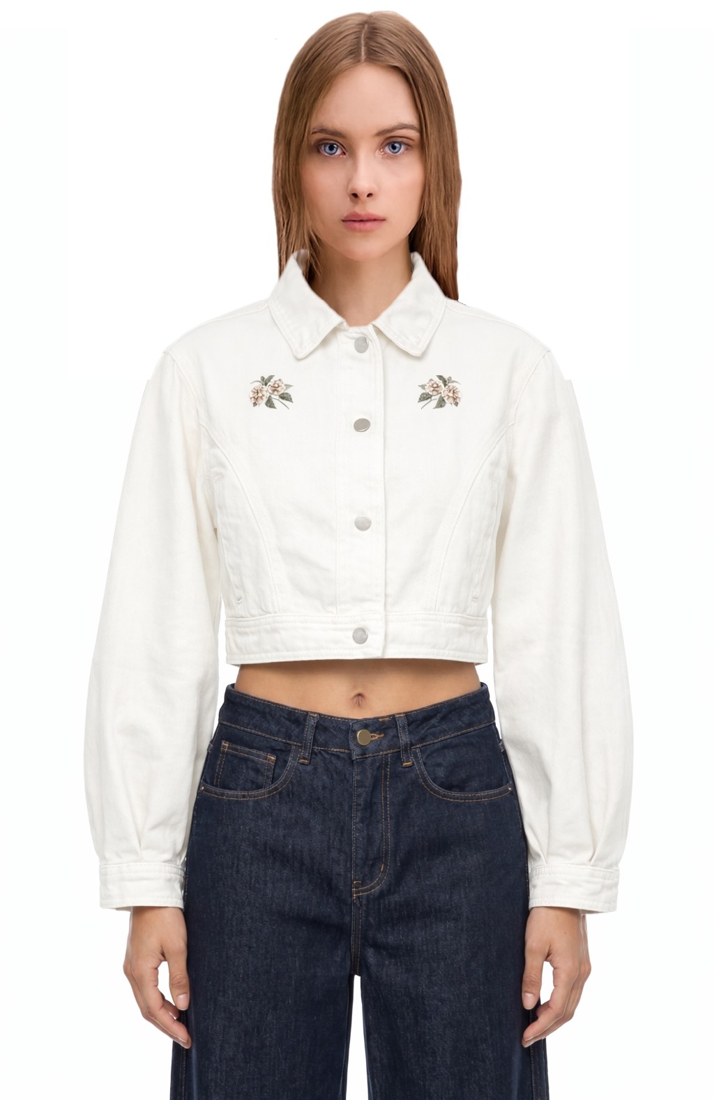 Crop Denim Jacket
