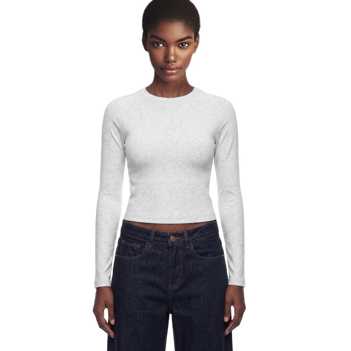 Slim Raglan Long Sleeve T-Shirt