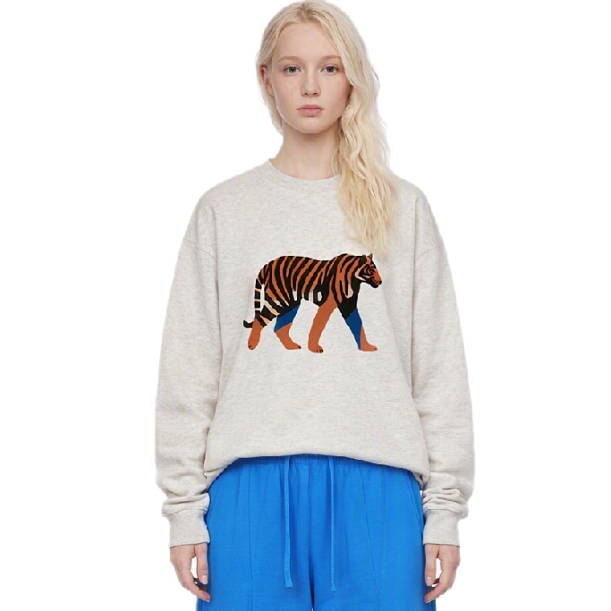 Oversized Crewneck Sweatshirt