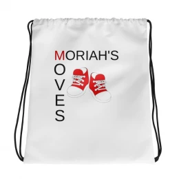 Moriah's Moves Drawstring bag