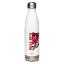 Moriah's Moves Stainless Steel Tiger Water Bottle