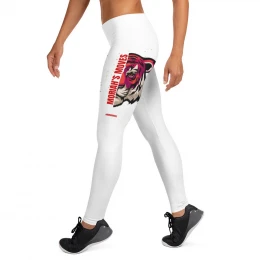 Moriah's Moves White Tiger Leggings