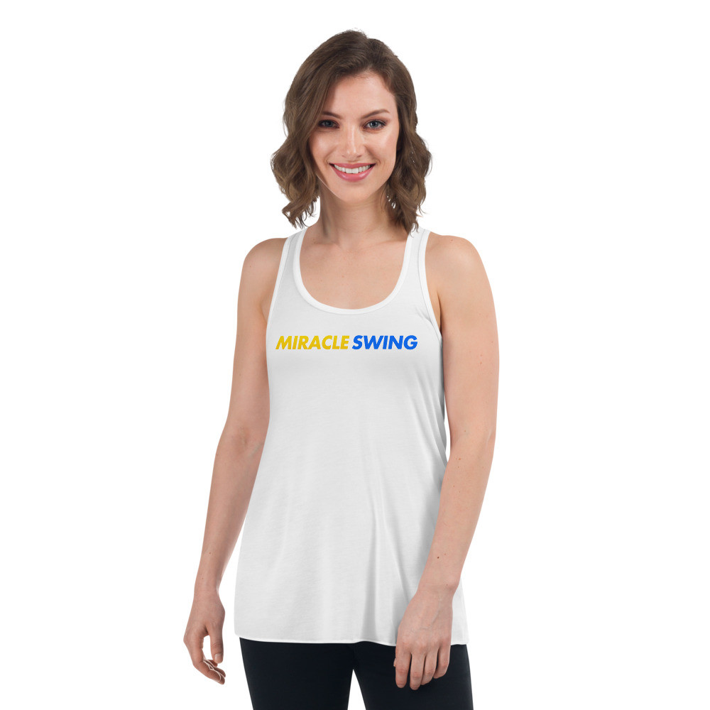 Miracle Swing - Women's Flowy Racerback Tank
