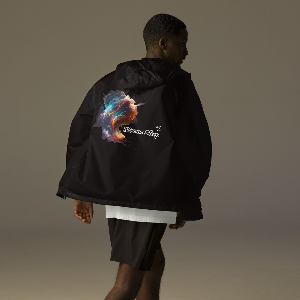Xtreme Sleep || Zip Up Windbreaker