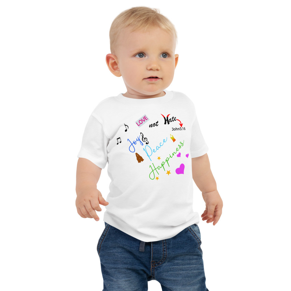 Love not Hate - Baby Short Sleeve Tee