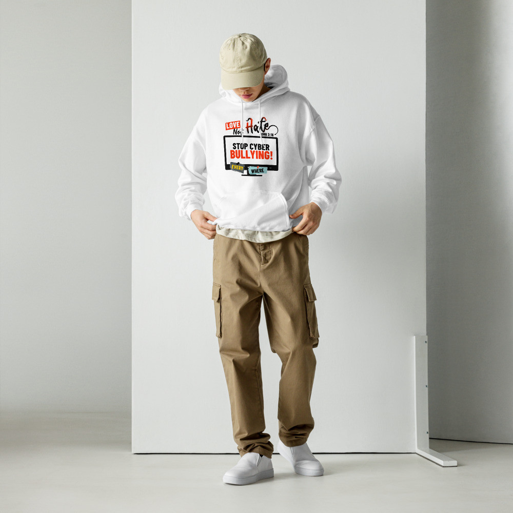 Pedahzur Bvine Designs Unisex Anti- Bullying Hoodie