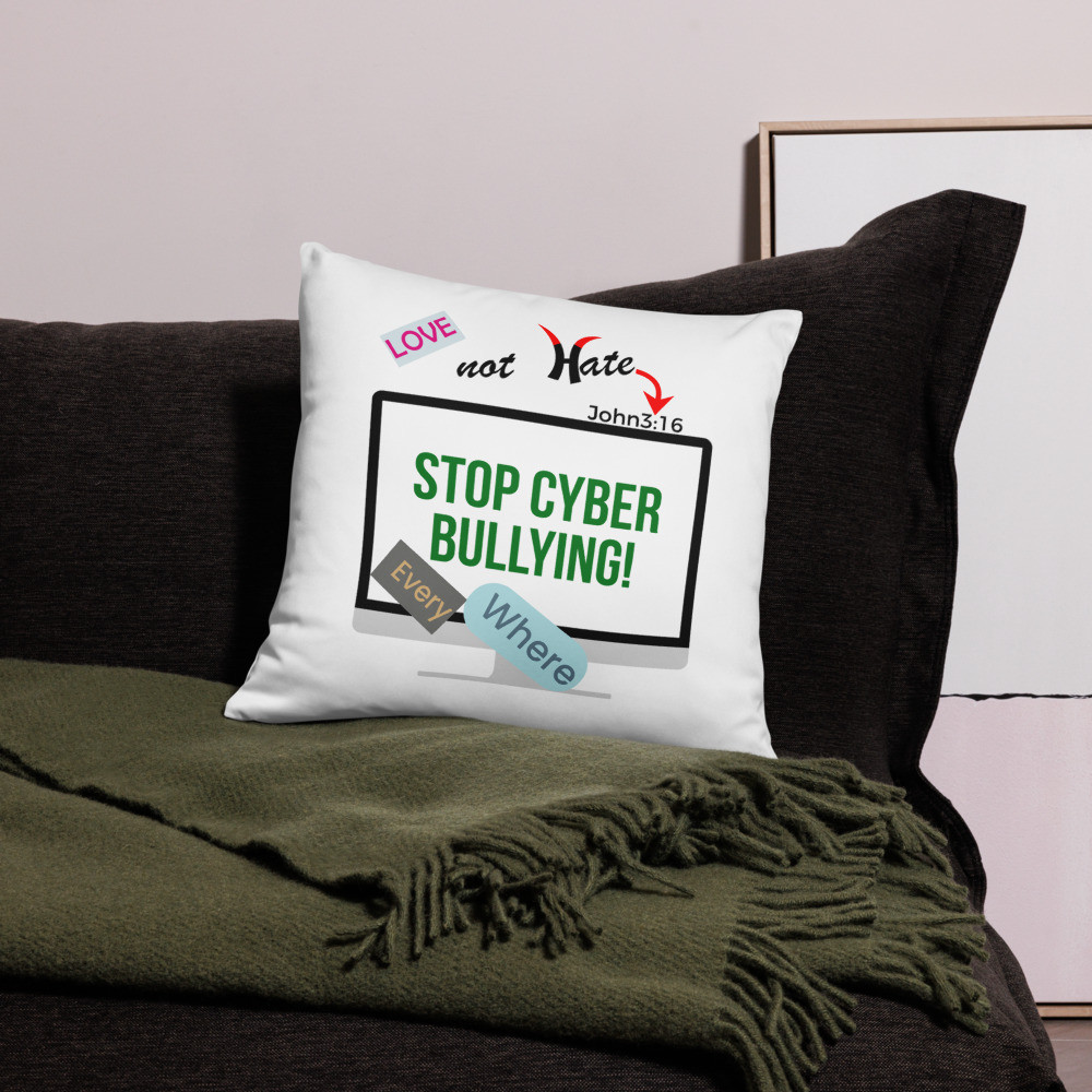 Pedahzur Bvine Designs Anti- Bullying Show Love Basic Pillow