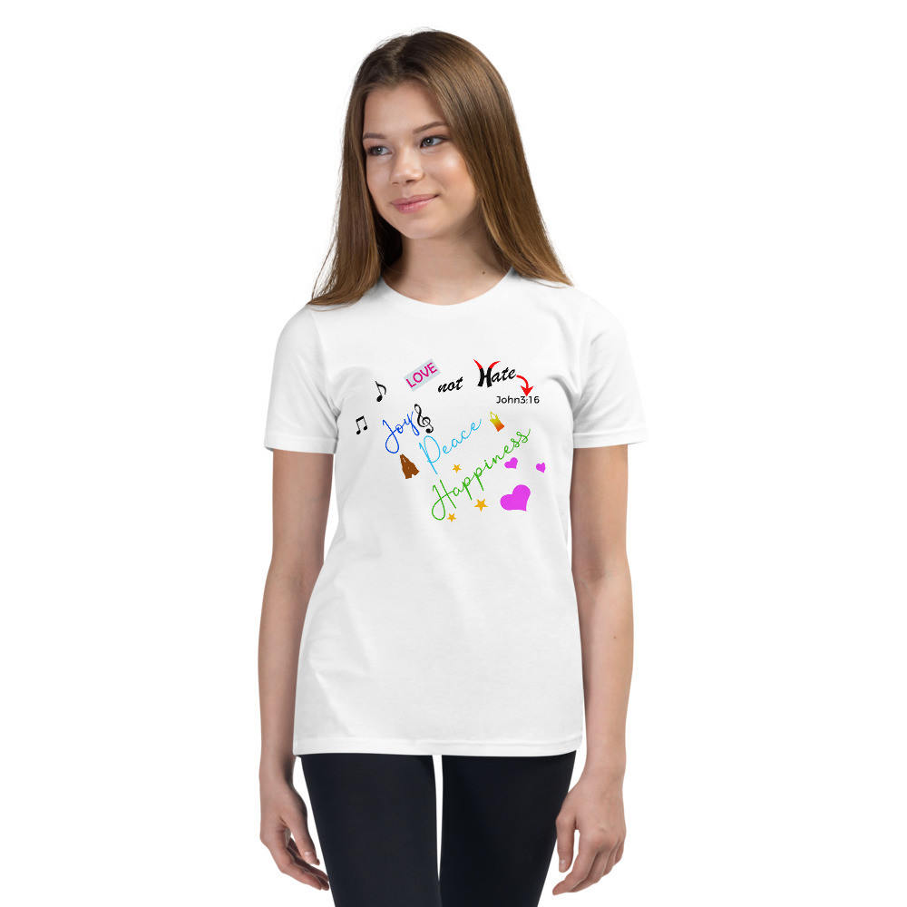 Love Not Hate - Youth Short Sleeve Tee