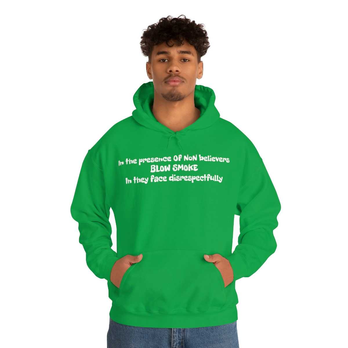 FIRE PLANTZ BLOW SMOKE Unisex Heavy Blend™ Hooded Sweatshirt