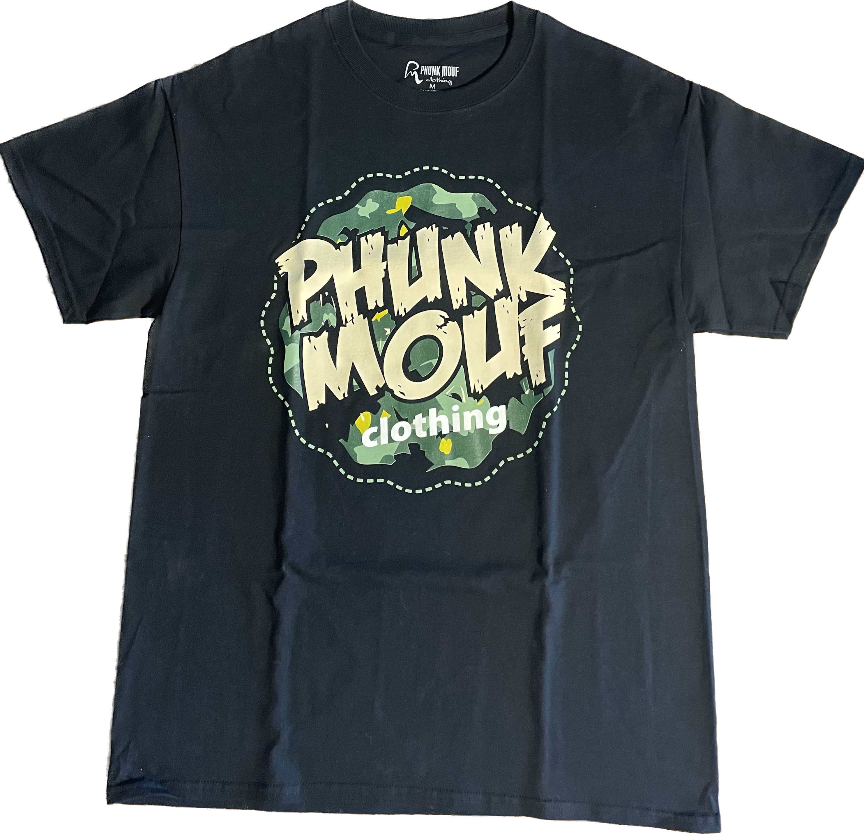 PHUNK MOUF ARMY PRINT TEE