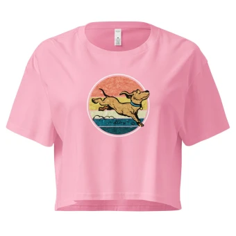 Retro Dog Crop Top