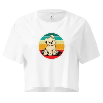 Retro Puppy Crop Top