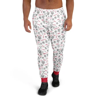 Herencia Taina Men's Jogger (Rojo)