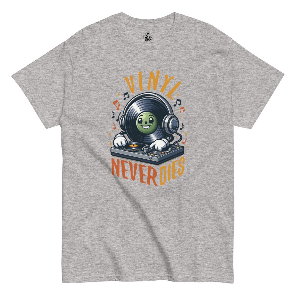 Vinyl Never Dies Unisex Tee