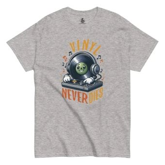 Vinyl Never Dies Unisex Tee