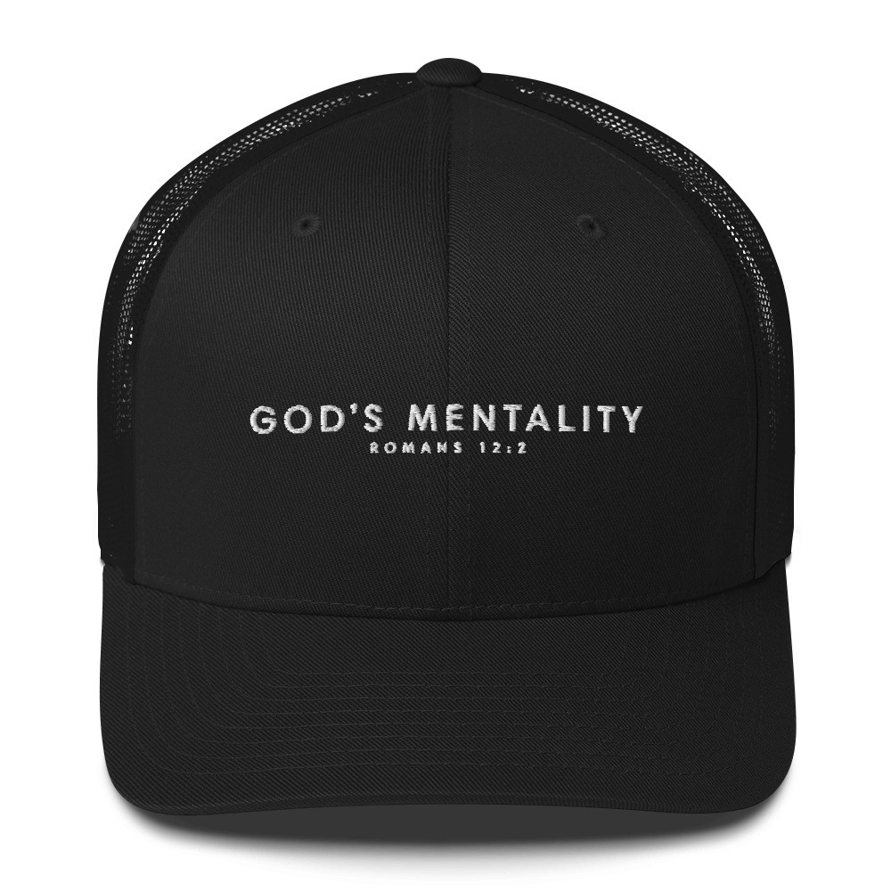 Gods Mentality Trucker Cap